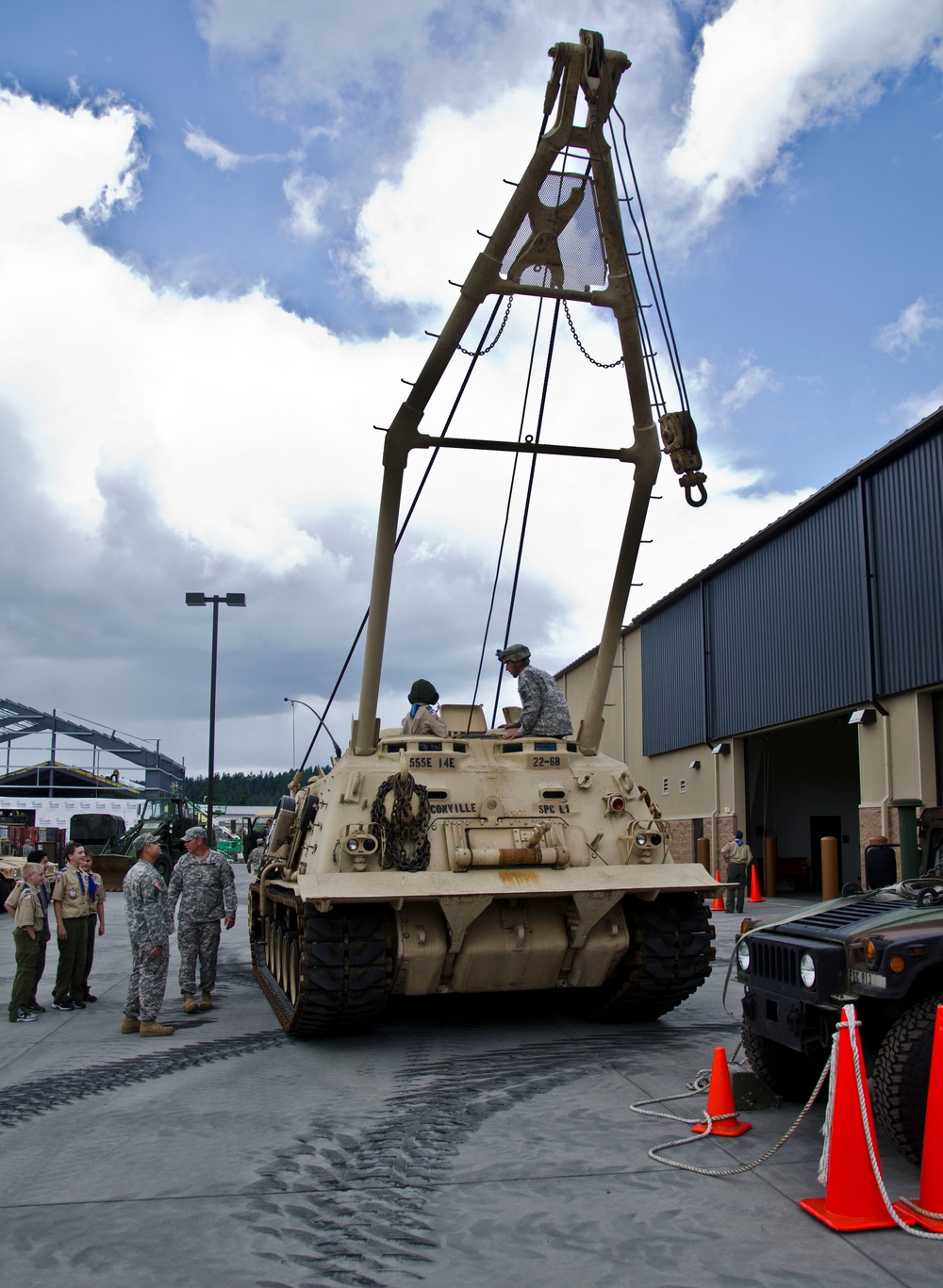 Joint Base Lewis-McChord opens its gates to Scout’s honor