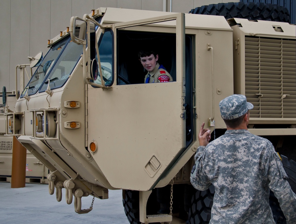 Joint Base Lewis-McChord opens its gates to Scout’s honor