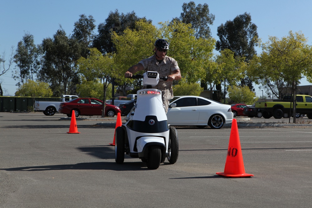 It’s not a Segway: MPs hit the road on new vehicles