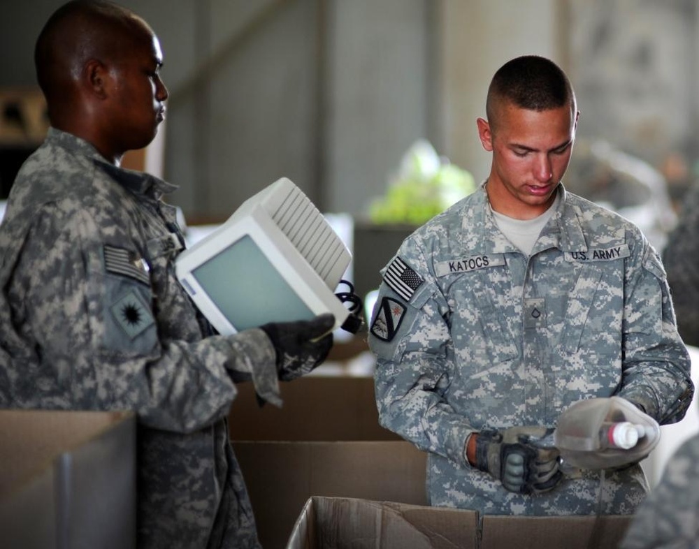 DVIDS News Operation Clean Sweep Military equipment collected as