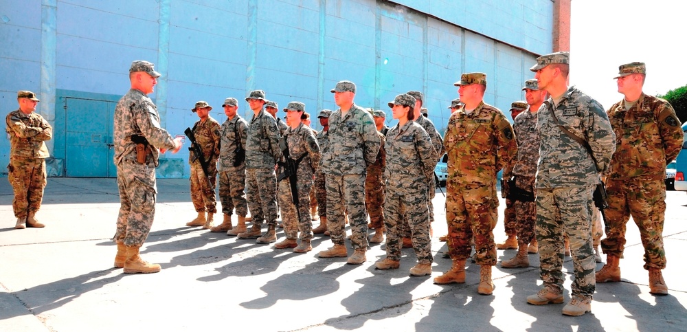 RSC-E conducts combat patch ceremony