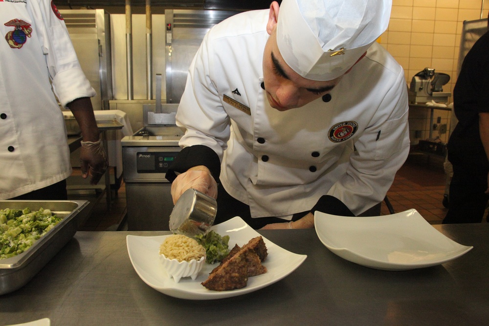 Cherry Point Marine chefs heat up cooking competition