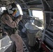 Marines gain proficiency with machine guns during flight