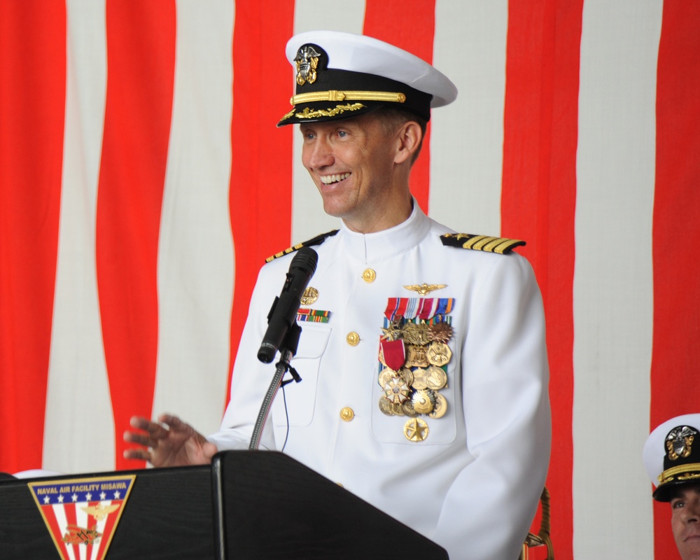 Naval Air Facility Misawa changes command