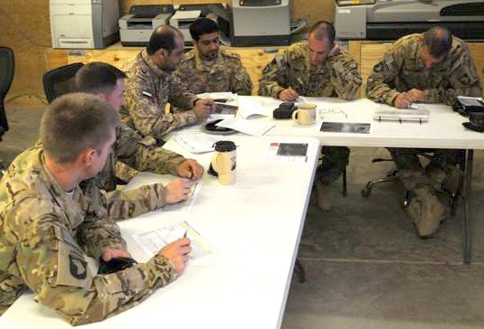 Combined mission has international accent