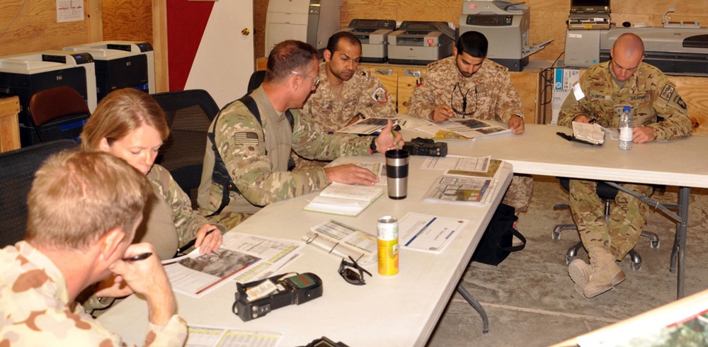 Combined mission has international accent