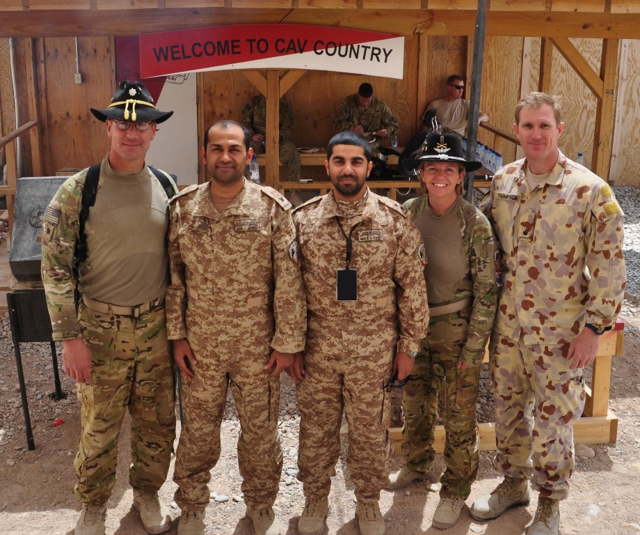 Combined mission has international accent
