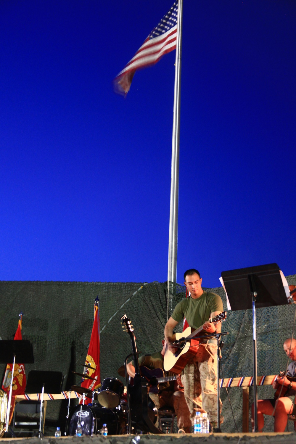 Marine puts Hollywood music career on hold to serve in Afghanistan