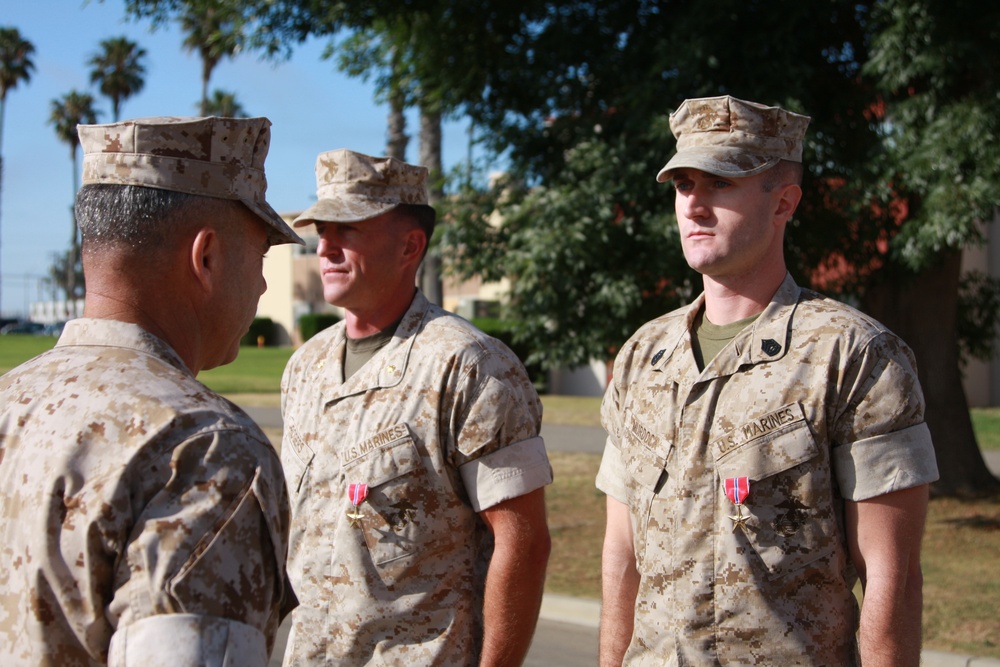 3d CAG Marines awarded Bronze Star