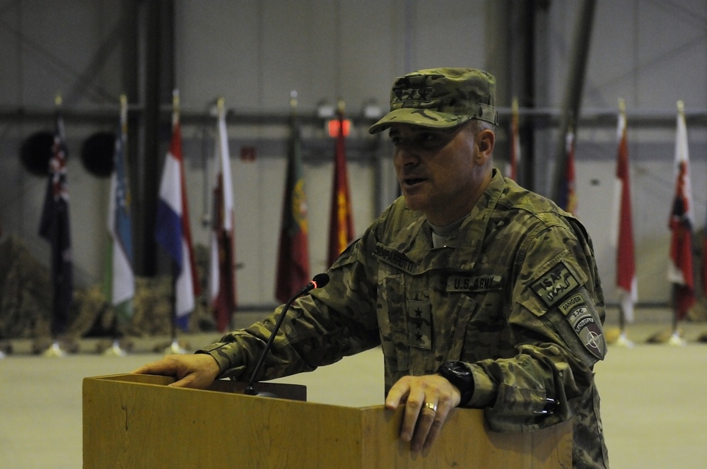 I Corps begins mission, uncases colors in Afghanistan