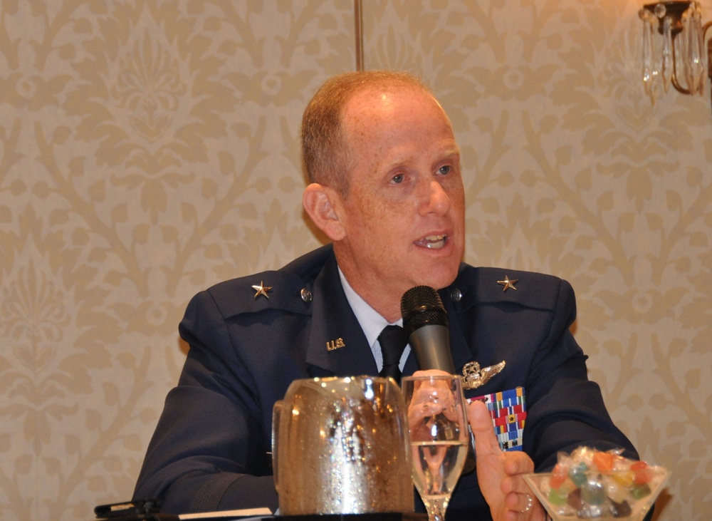 Brig. Gen. Donald Dunbar at the Adjutant General Panel