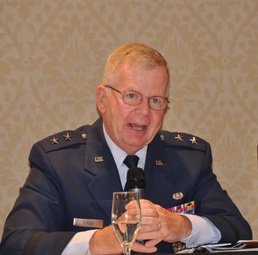 Maj. Gen. Andrew Turley at the Adjutant General Panel