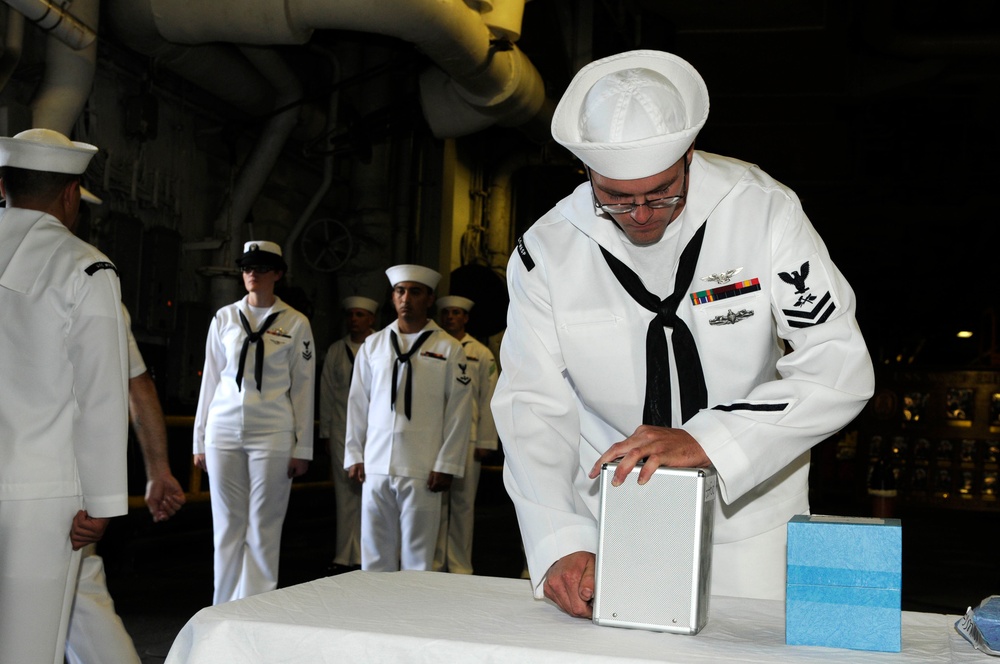 WASP to perform burial at sea ceremony