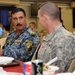 Red Falcons commander meets with local IP commander