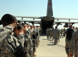 Wounded Warriors return to combat zone