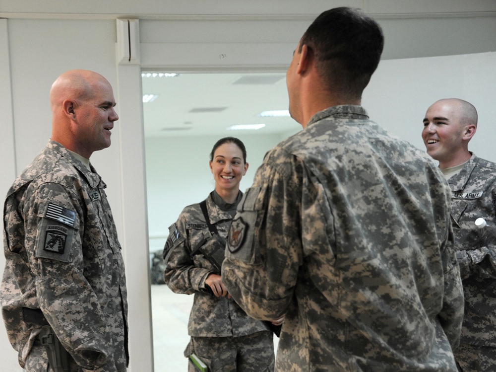 Once homeless, Staples blazes trail to top of Army career field