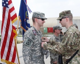 Twins promoted to captain on FOB Salerno
