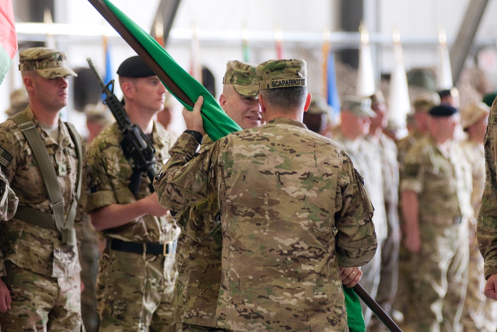 Lt. Gen. Curtis Scaparrotti, I Corps take postitions at IJC