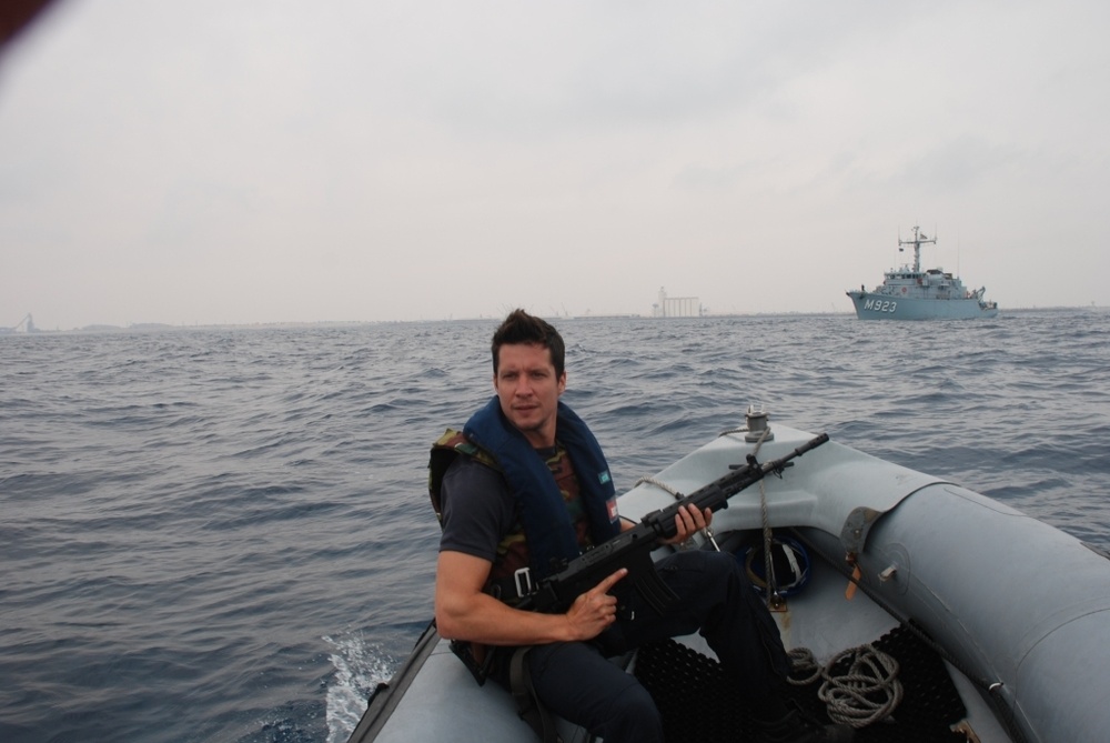 Contribution by Belgian Minehunter Narcis in OUP