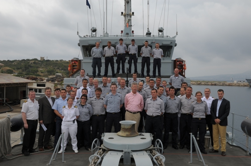 Contribution by Belgian Minehunter Narcis in OUP