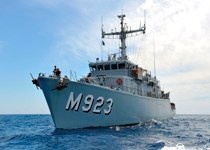 Contribution by Belgian Minehunter Narcis in OUP