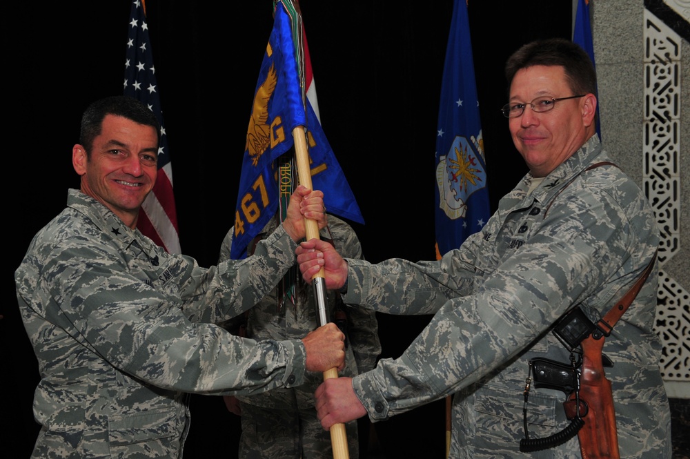 467th AEG changes command
