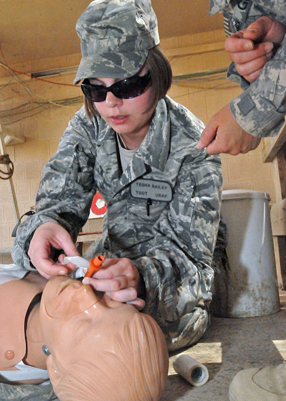'Rough Rider' medics train troops at US base in Iraq