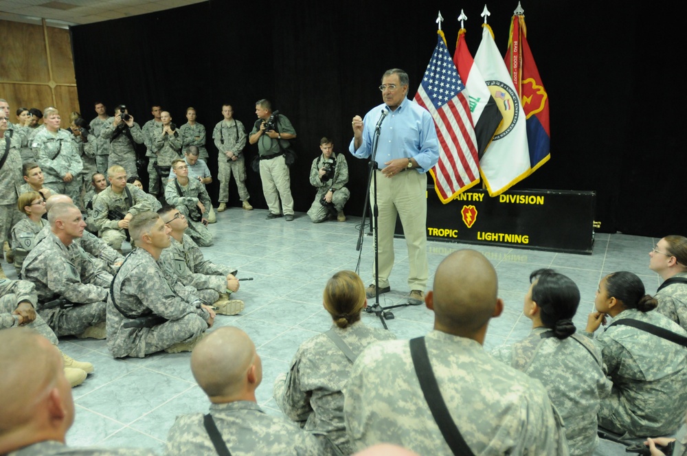 New Secretary of Defense makes a visit to USD-C