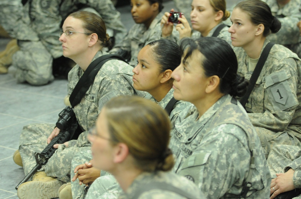 New Secretary of Defense makes a visit to USD-C