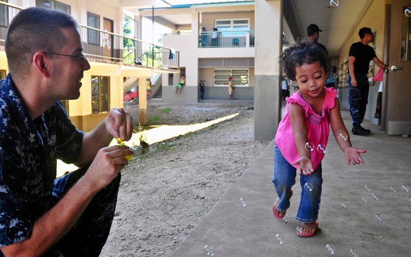Japanese Self Defense Force medical staff support Pacific Partnership 2011