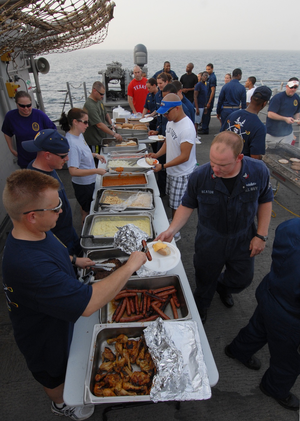 USS Gettysburg action