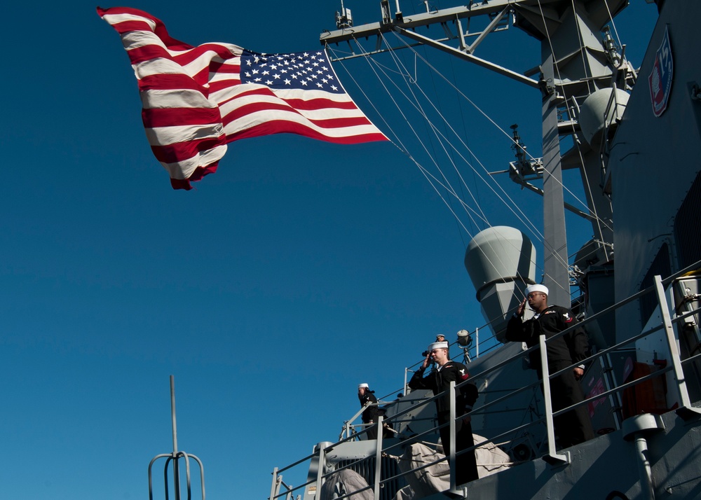 USS Fitzgerald action