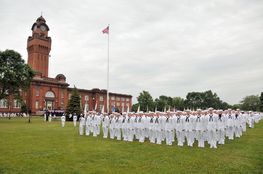 Recruit Training Command graduation ceremony