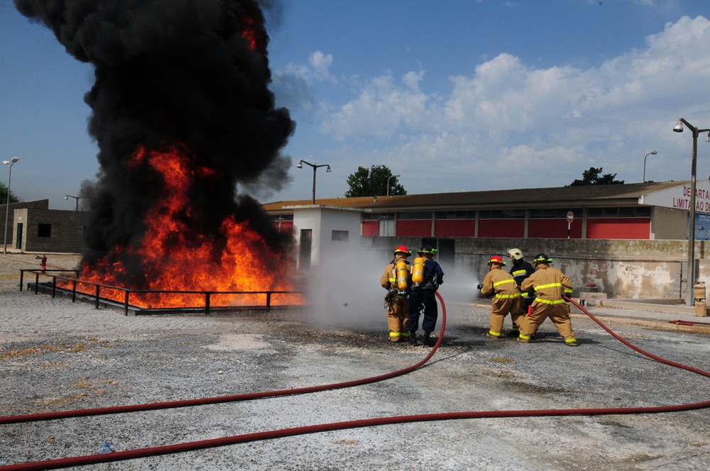 USS Bulkeley disaster training exercise