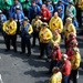 USS George H.W. Bush flight deck safety drills