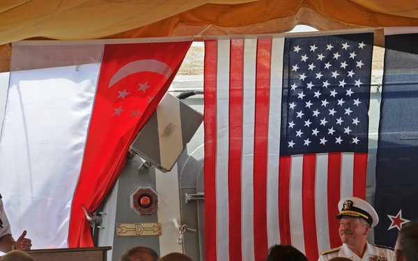 CTF 151 change of command ceremony