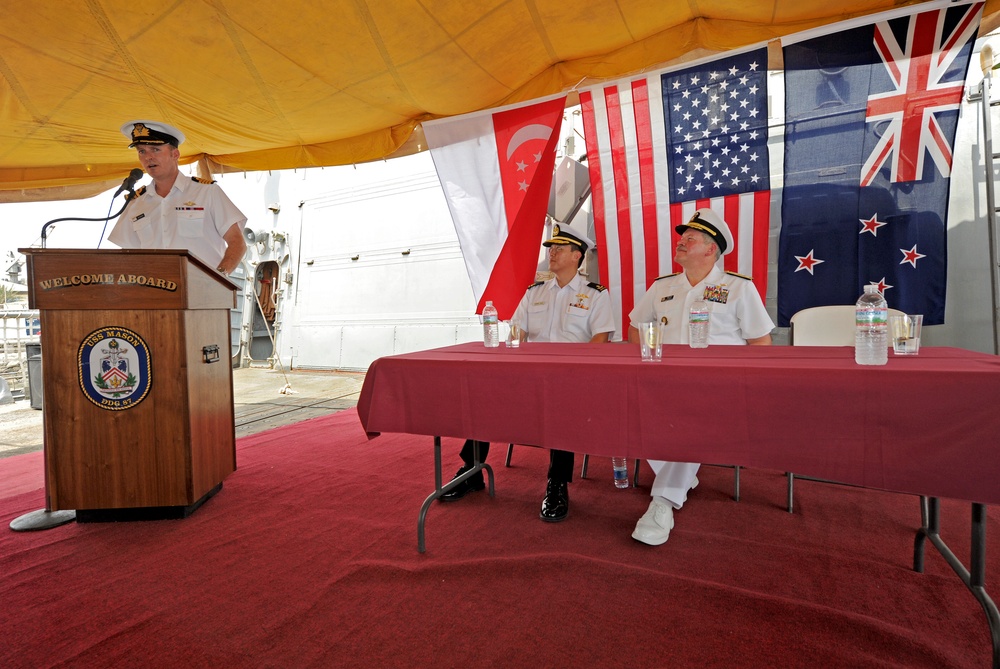 CTF 151 change of command ceremony