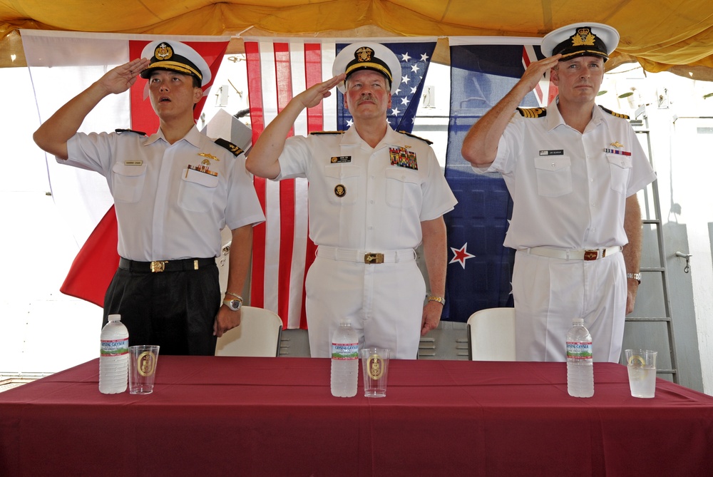 CTF 151 change of command ceremony