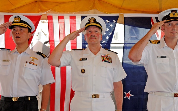 CTF 151 change of command ceremony