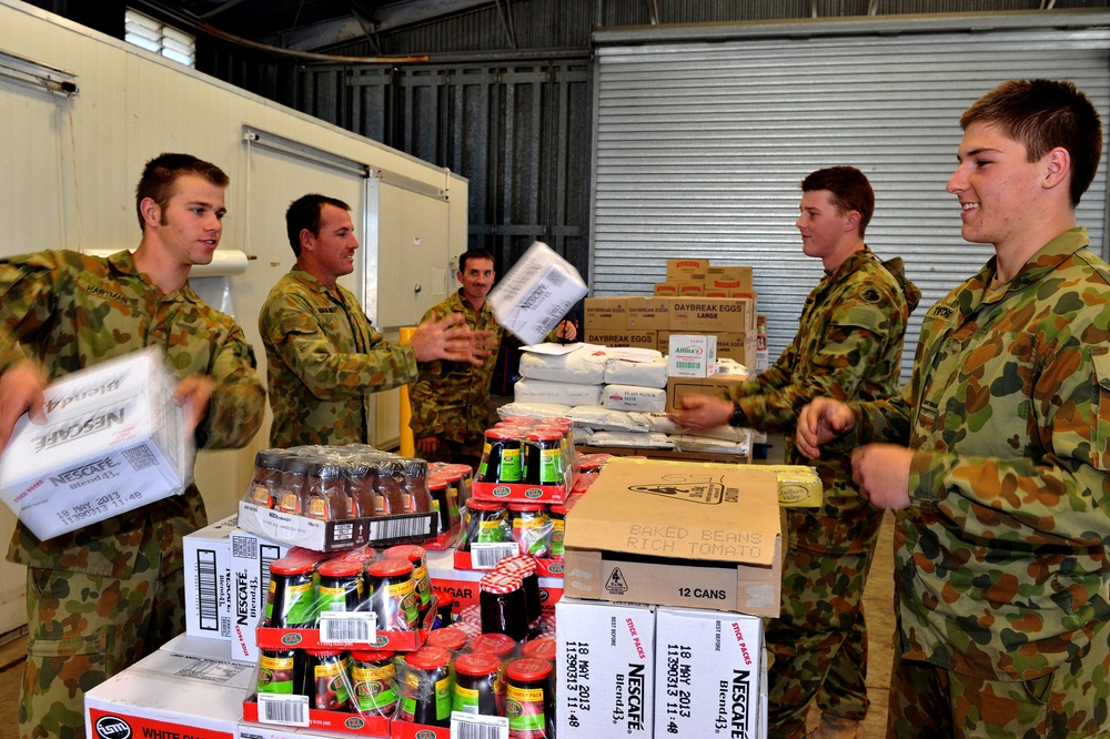 To feed an army