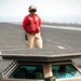 Aircraft launch aboard USS Ronald Reagan