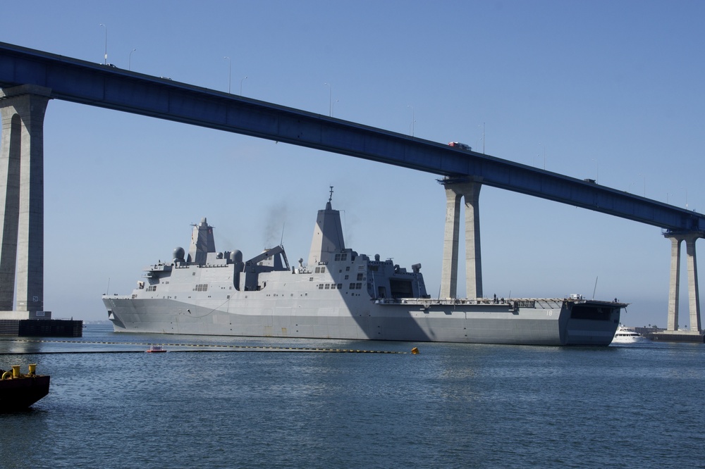 USS New Orleans in San Diego