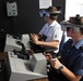 Cadets traiin on bridge virtual simulator