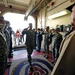 Gen. Fraser salutes before tour of USNS Comfort