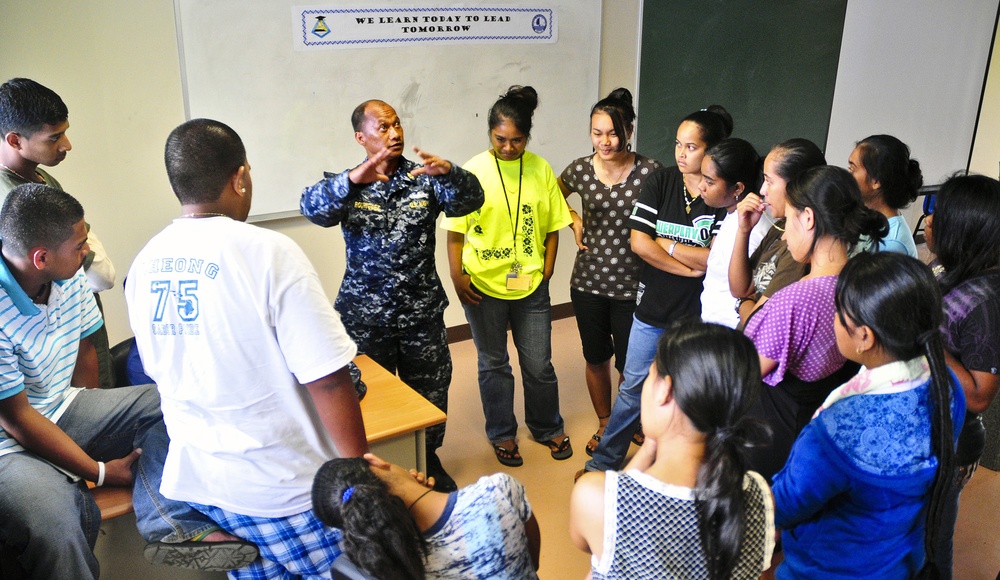 Upward Bound leadership conference in Micronesia