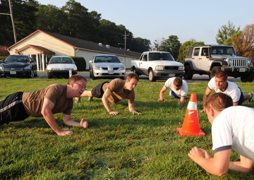 Naval midshipmen visit NECC