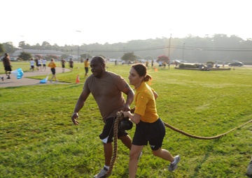 Naval midshipmen visit NECC