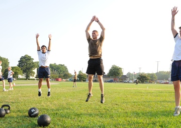 Naval midshipmen visit NECC