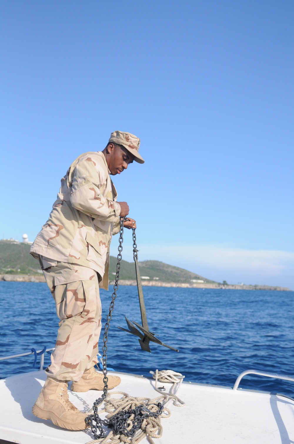 Joint military fishing trip