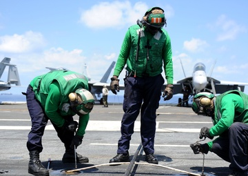 USS Dwight D. Eisenhower action
